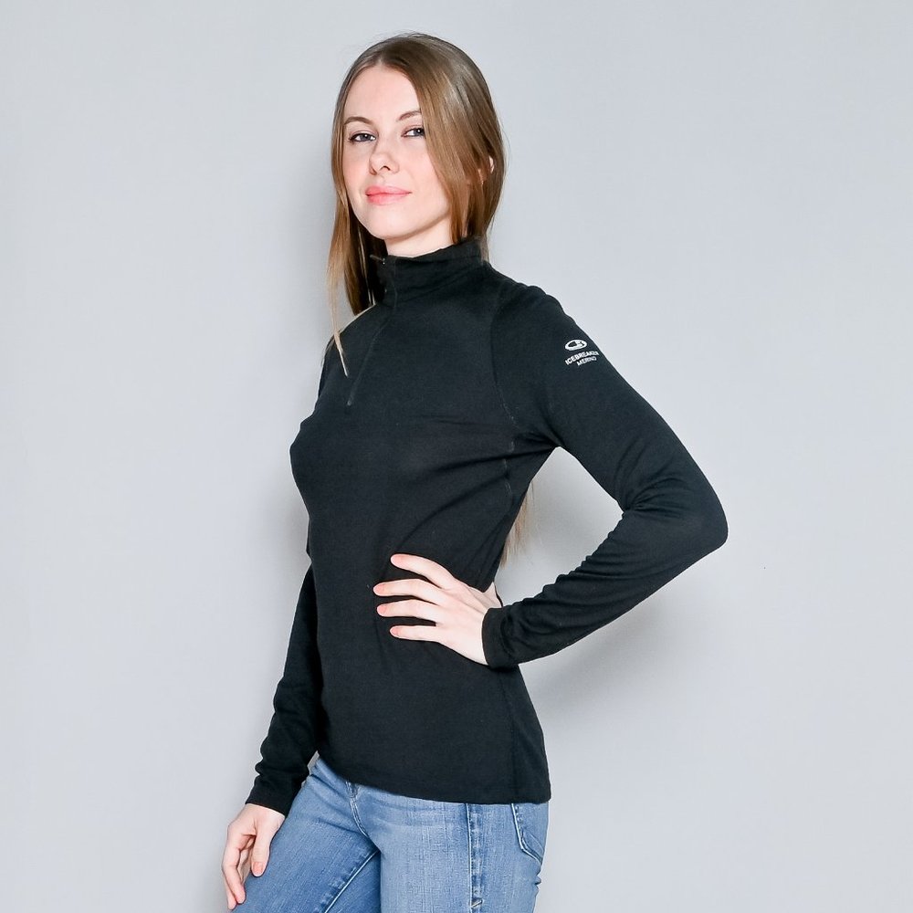ICEBREAKER Merino 200 Oasis Half Zip Thermal Top - Picture 5 of 6
